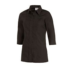 Blouse à manches 3/4, résistant au chlore, avec stretch noir
