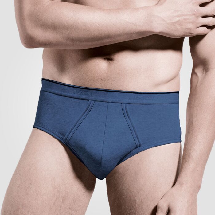 ISA Herren-Slip mit Öffnung 100% Baumwolle