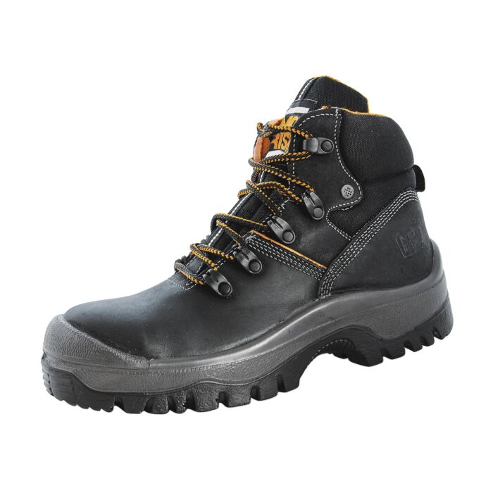 Chaussures de sécurité No Risk mi-hautes en cuir