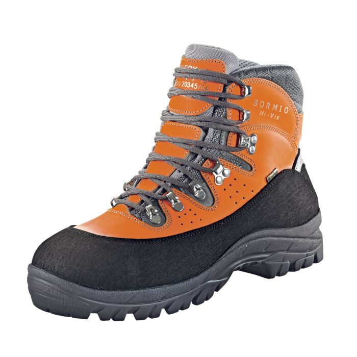 Chaussure de sécurité orange Bormio hydrofuge