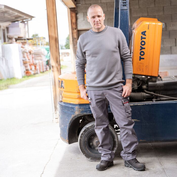 Pantalon de travail avec taille réglable et 8 poches Wikland