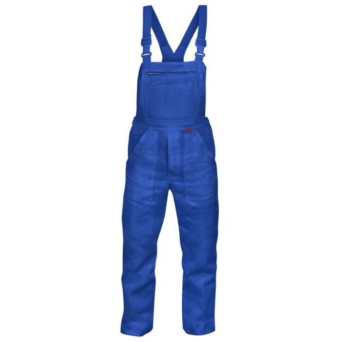 Arbeits-Latzhose aus Baumwolle mit Metertasche