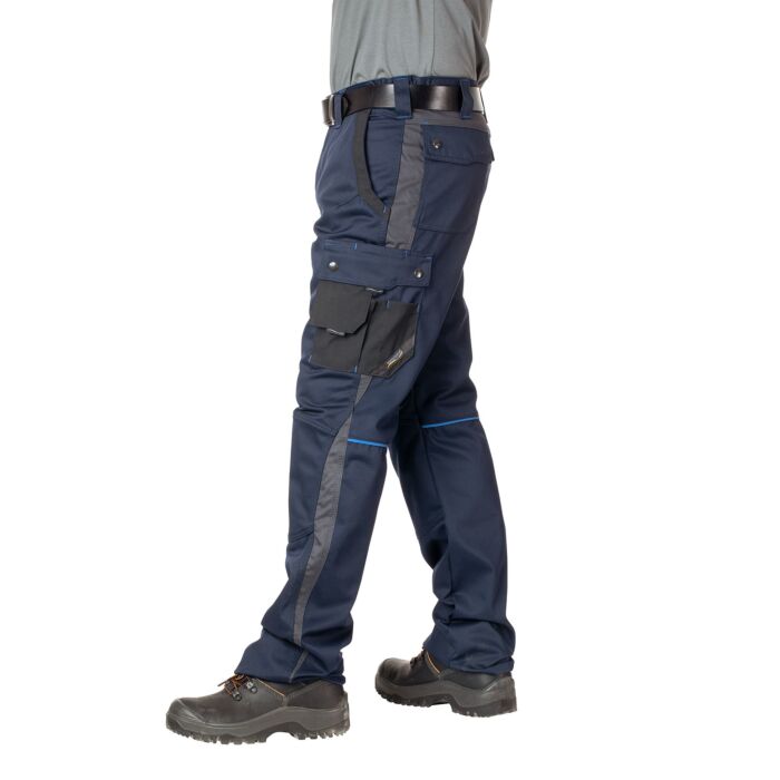 Wikland Arbeitshose mit Reflex-Piping und Stretch-Einsätzen