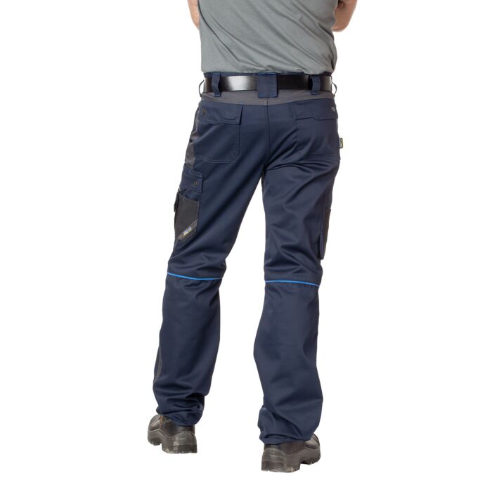 Wikland Arbeitshose mit Reflex-Piping und Stretch-Einsätzen