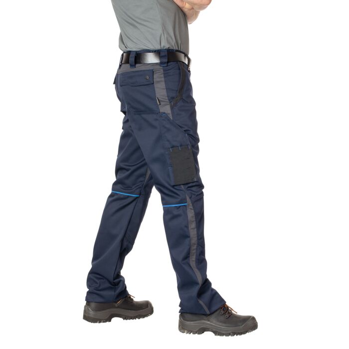 Wikland Arbeitshose mit Reflex-Piping und Stretch-Einsätzen
