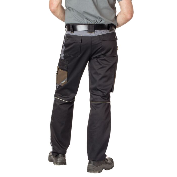 Wikland Arbeitshose mit Reflex-Piping und Stretch-Einsätzen