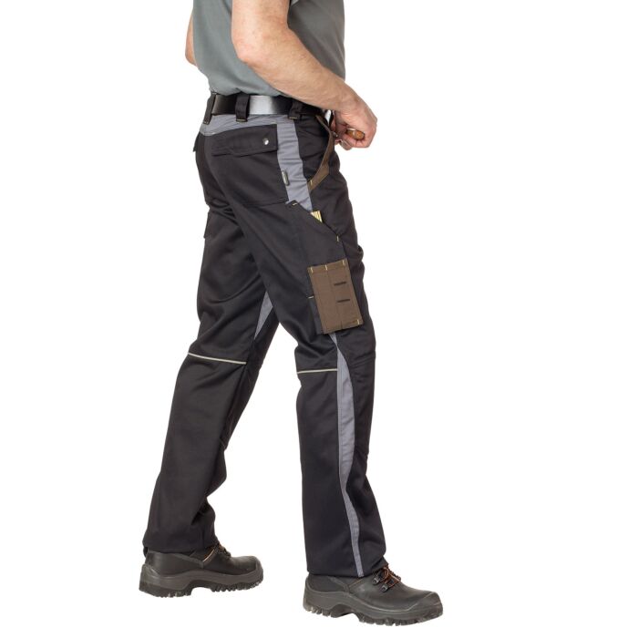 Wikland Arbeitshose mit Reflex-Piping und Stretch-Einsätzen
