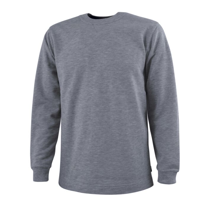 Sweat-shirt avec encolure arrondie unisexe