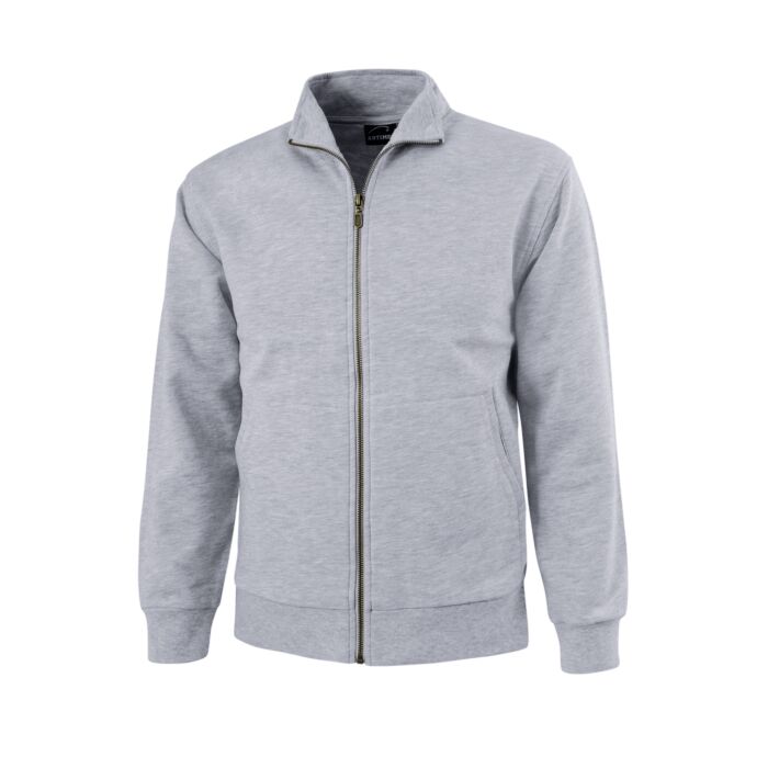 Sweat-Jacke mit Reissverschluss