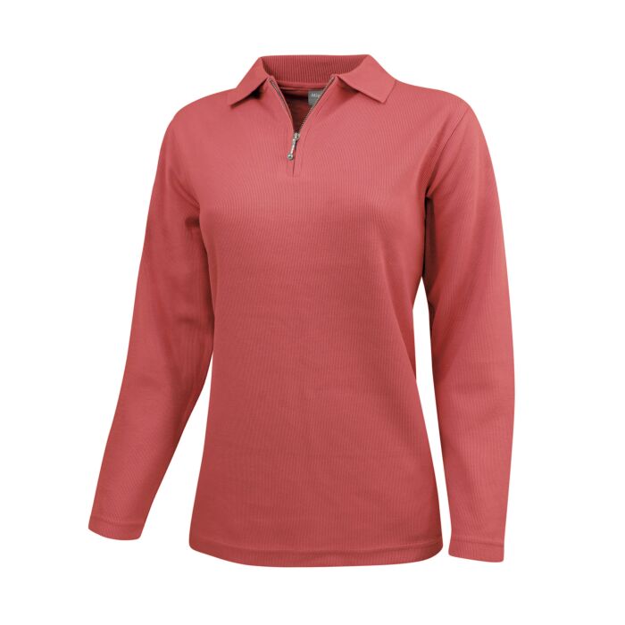 Sweat-shirt à fines côtes
