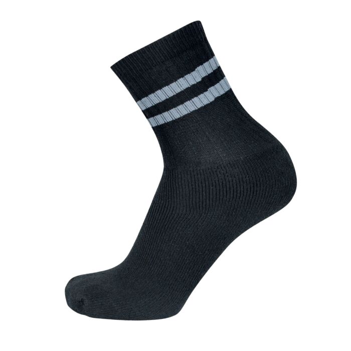 Chaussettes de tennis en coton et polyester par lot de 5