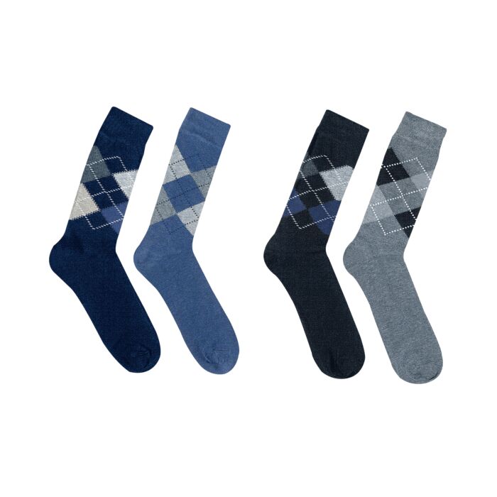 Socken mit Rhomben 5er-Pack