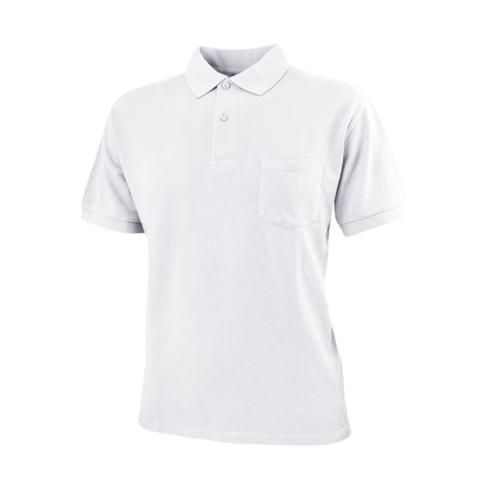 Polo piqué avec poche de poitrine