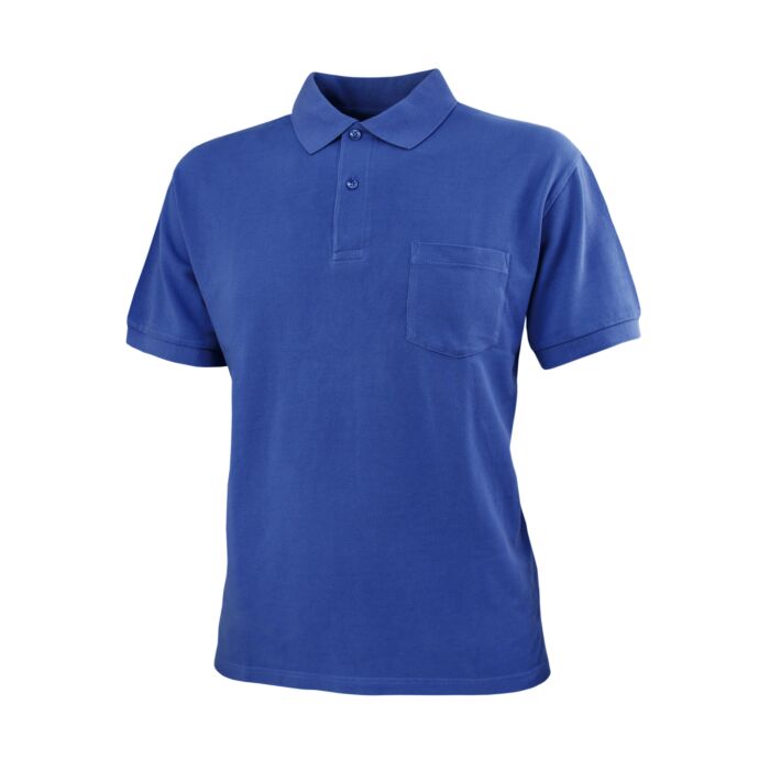 Polo piqué avec poche de poitrine