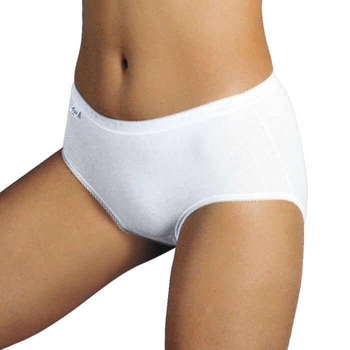 Slip Basic Midi Sloggi dames 4 pour 3