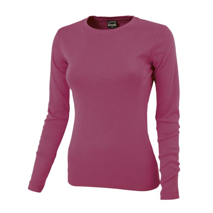 Pull à encolure arrondie coton