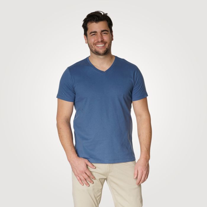 T-shirt Basic hommes à encolure en V main product photo