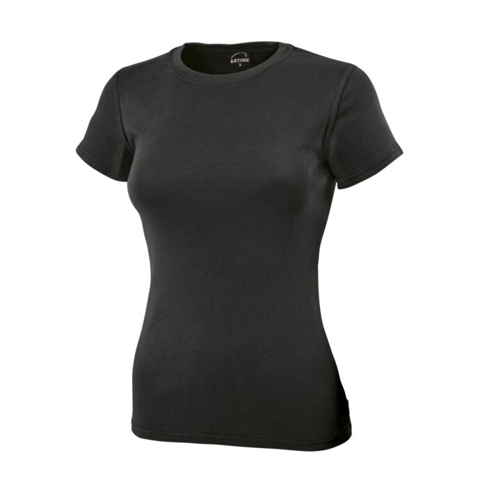 Angenehmes Rundhals Damen T-Shirt