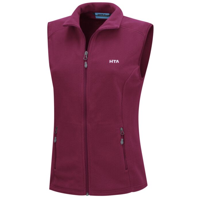 Damen Fleece-Gilet mit 2 Seitentaschen