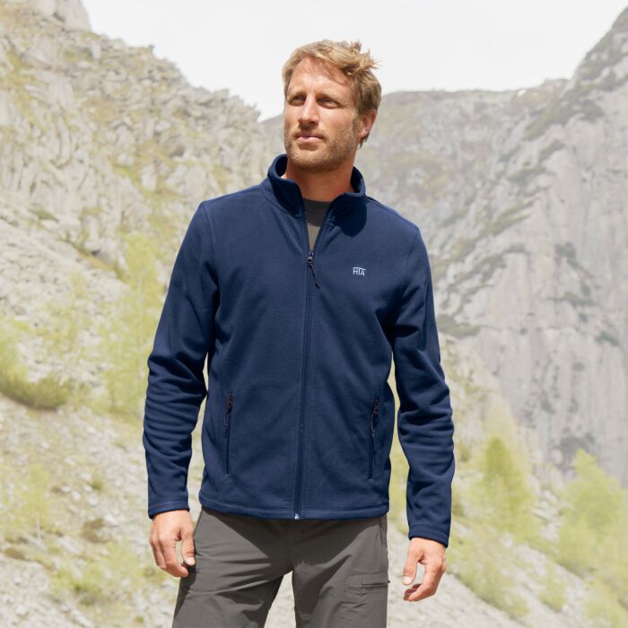 Bequeme Fleece-Jacke von HTA