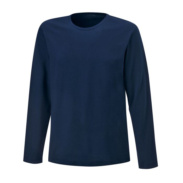 GOTS-zertifiziertes Herren Basic Langarmshirt