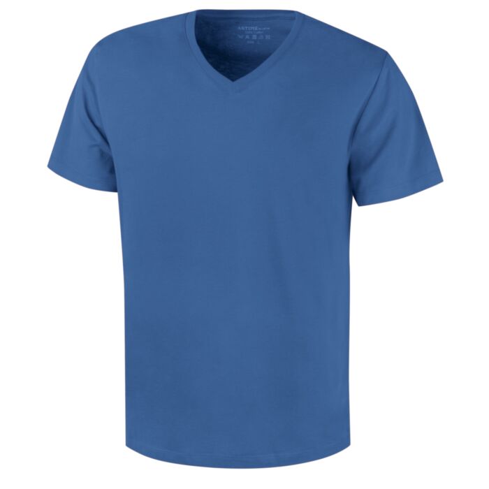 GOTS-Zertifiziertes Herren Basic V-Neck T-Shirt