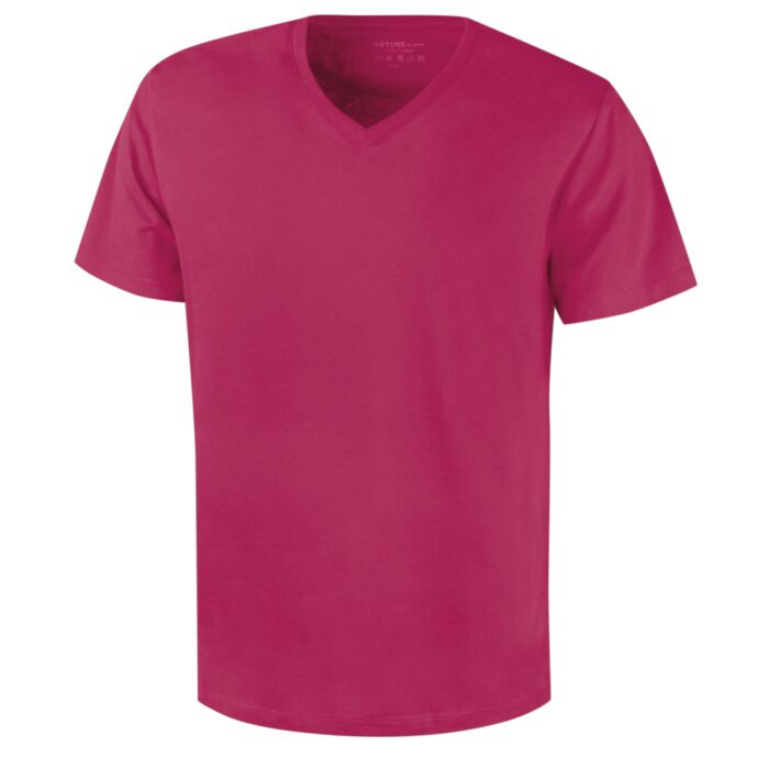 GOTS-Zertifiziertes Herren Basic V-Neck T-Shirt
