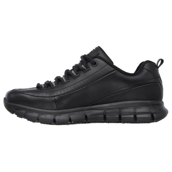 SKECHERS Arbeitsschnürschuh aus Leder
