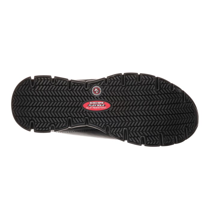 SKECHERS Arbeitsschnürschuh aus Leder