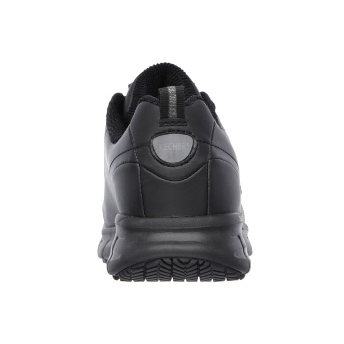 SKECHERS Arbeitsschnürschuh aus Leder