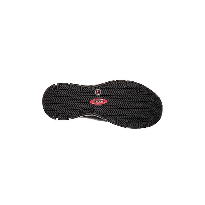 Chaussures avec doublure Skechers slippers en cuir, noir