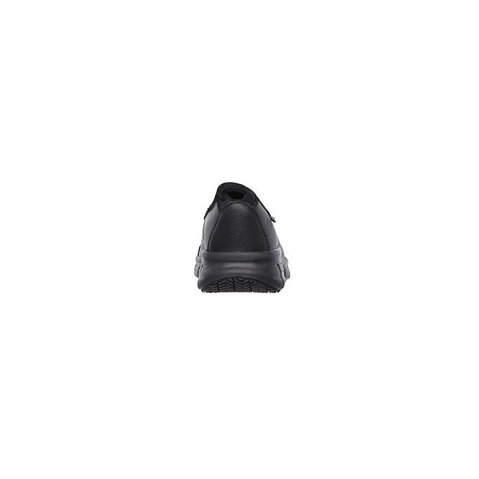 Chaussures avec doublure Skechers slippers en cuir, noir