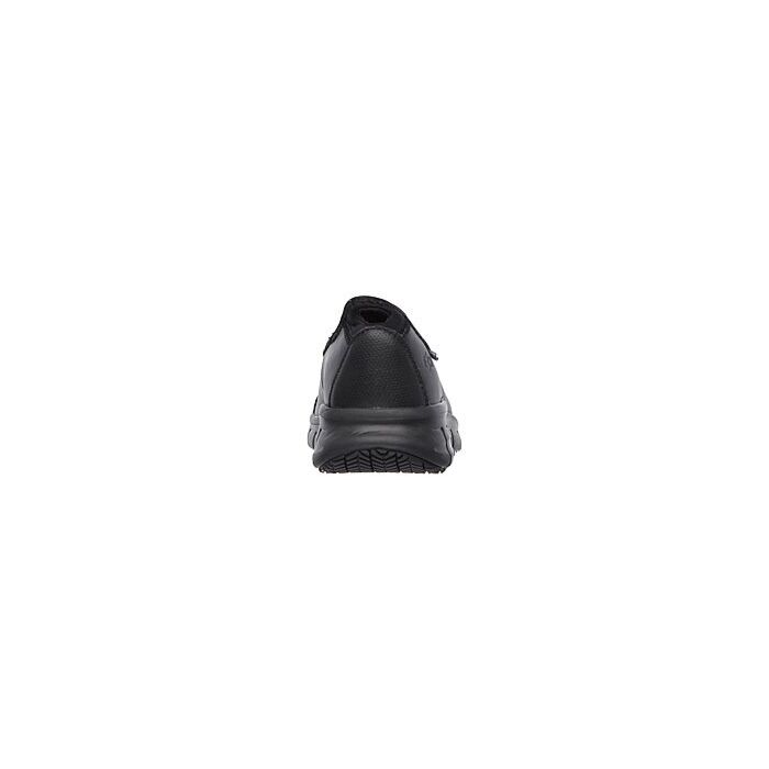 Chaussures avec doublure Skechers slippers en cuir, noir