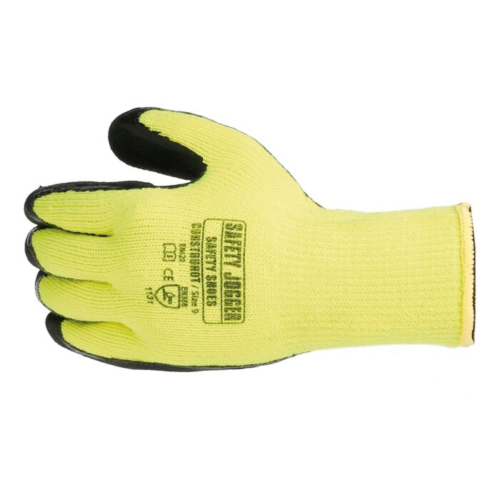 Box avec chaussure de sécurité d'hiver, bonnet, gants, chaussettes