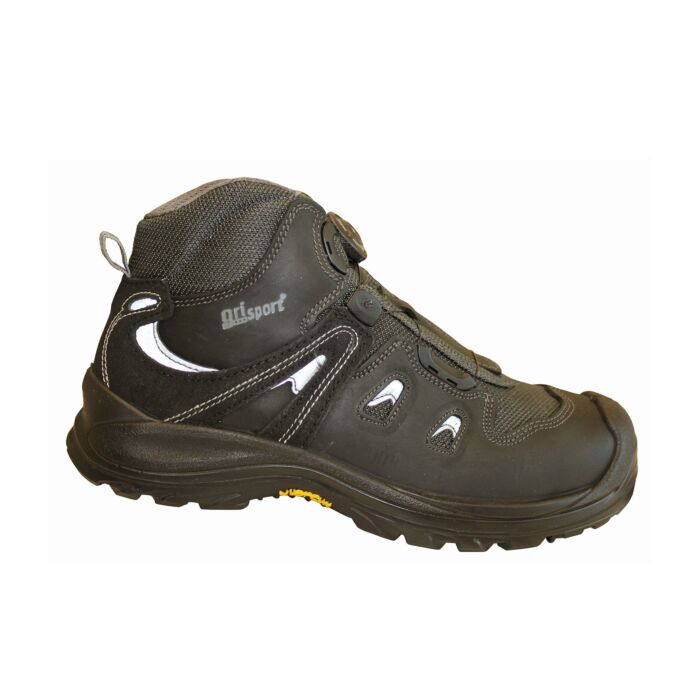 Chaussures de sécurité avec semelle Vibram BOA en cuir de boeuf