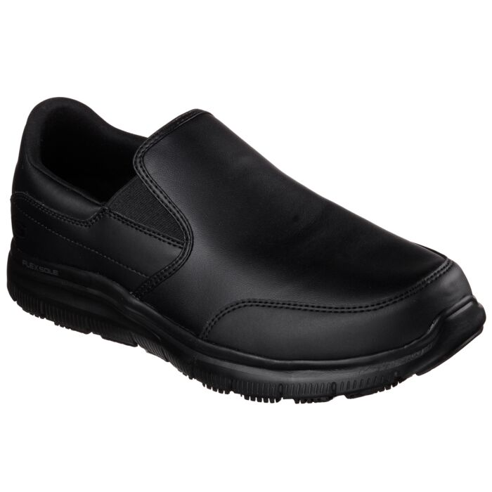 SKECHERS Slippers mit Futter für Herren aus Leder