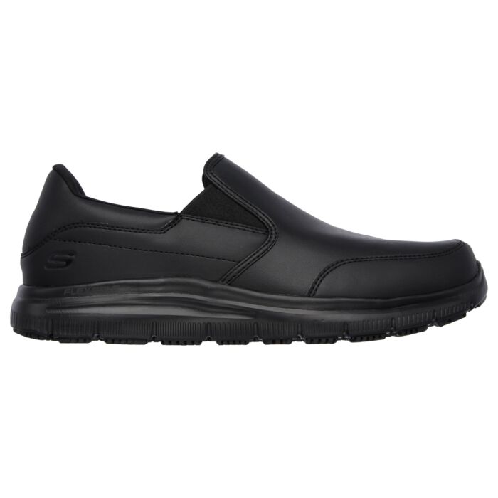 SKECHERS Slippers mit Futter für Herren aus Leder
