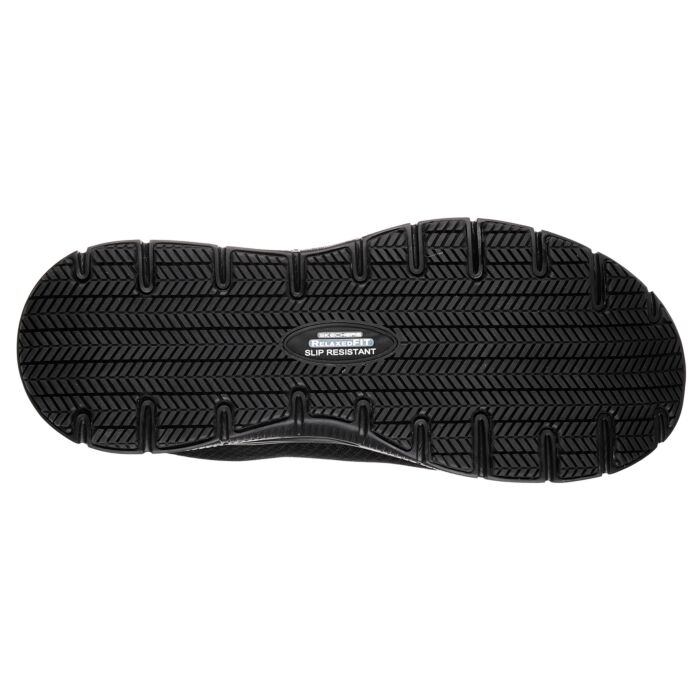 SKECHERS WORK Schnürschuh Unisex schwarz