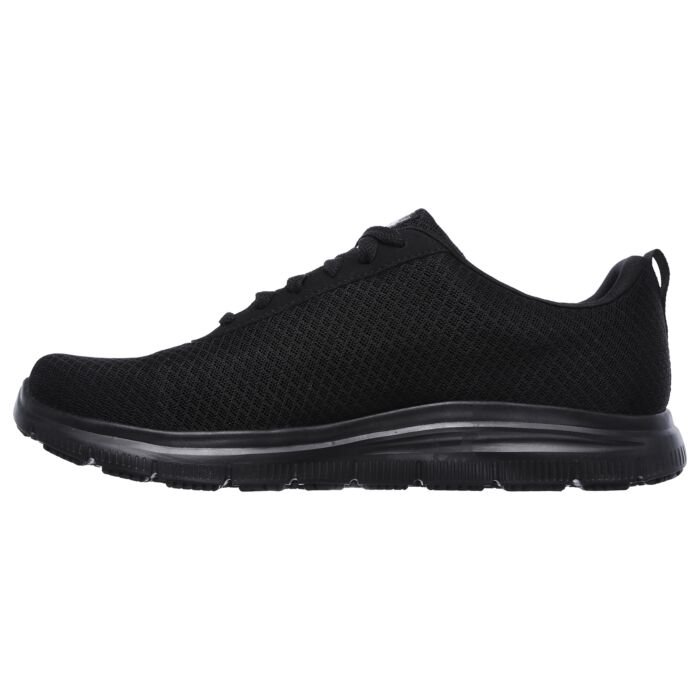 SKECHERS WORK Schnürschuh Unisex schwarz