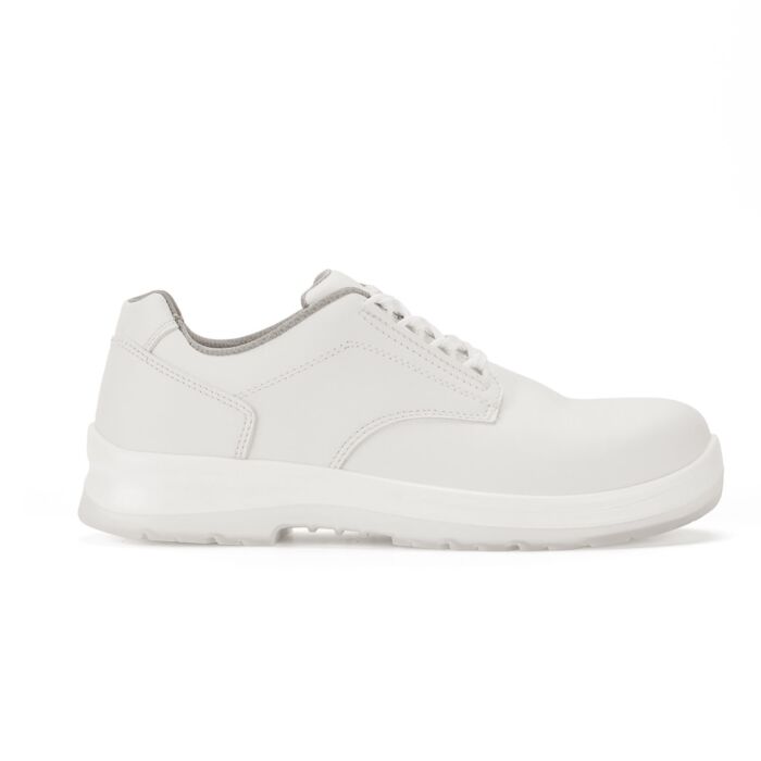 Sicherheitshalbschuh weiss mit Futter