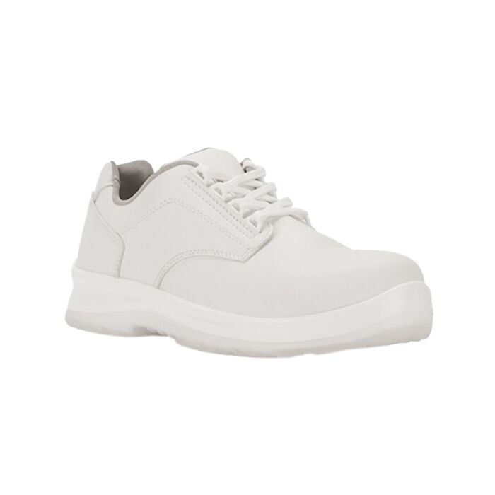 Sicherheitshalbschuh weiss mit Futter