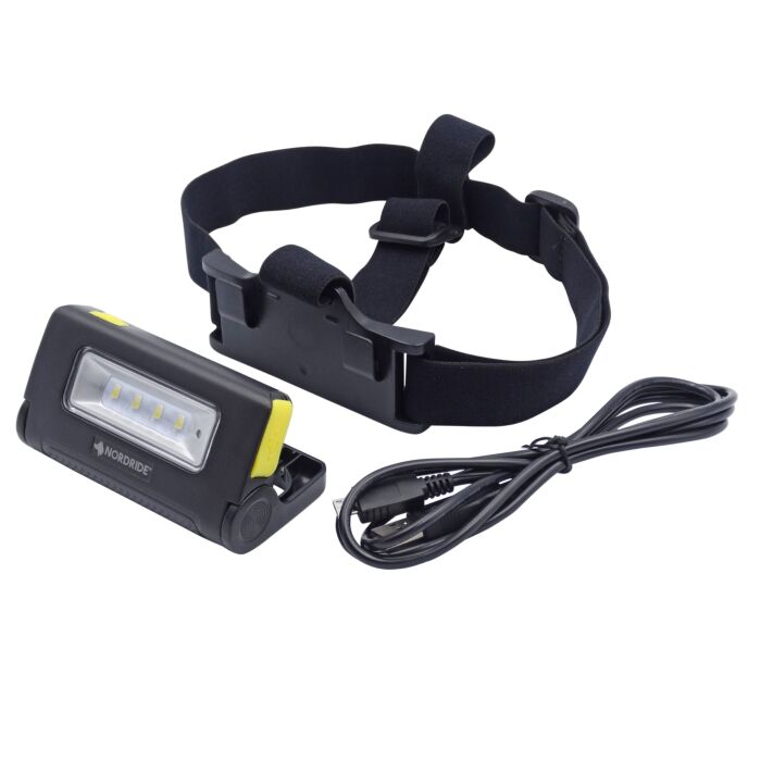 Lampe rechargeable frontale & de travail Nordride Duo