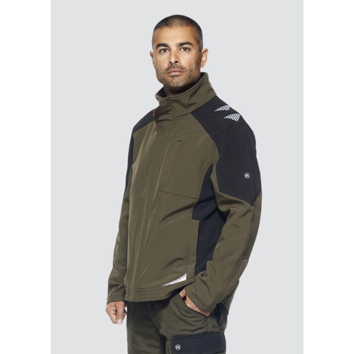 Veste de travail softshell Engel avec dos coupé plus long