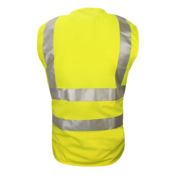 Gilet de sécurité en filet textile respirant