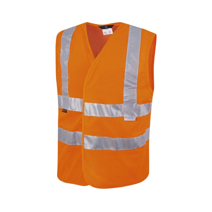 Gilet de sécurité en filet textile respirant