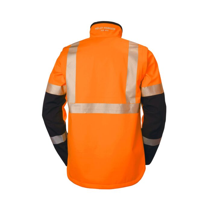 Helly Hansen ICU Sicherheits-Softshell-Jacke mit Reflexstreifen