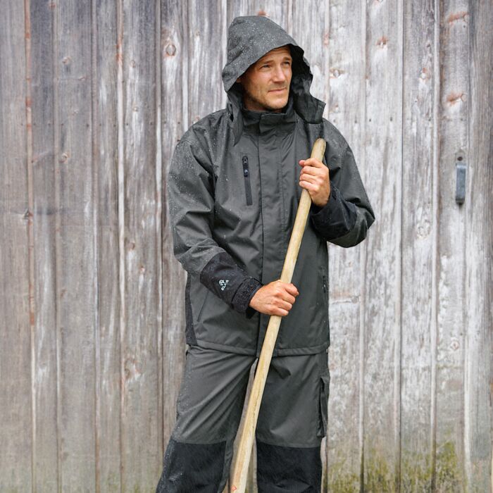 Elka Regenjacke mit Kapuze