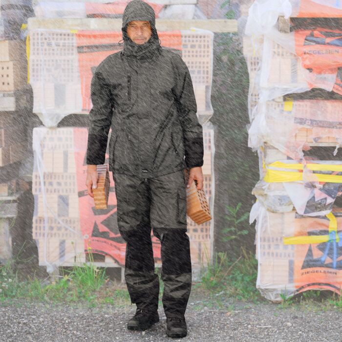 Elka Regenjacke mit Kapuze