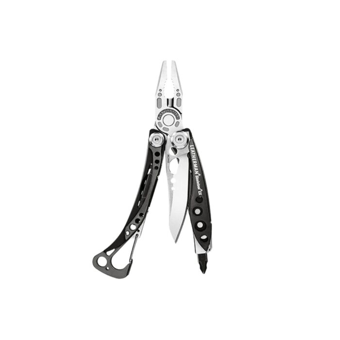 Multitool Skeletool CX Leatherman silber/schwarz
