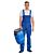 Arbeits-Latzhose aus Baumwolle mit Metertasche
